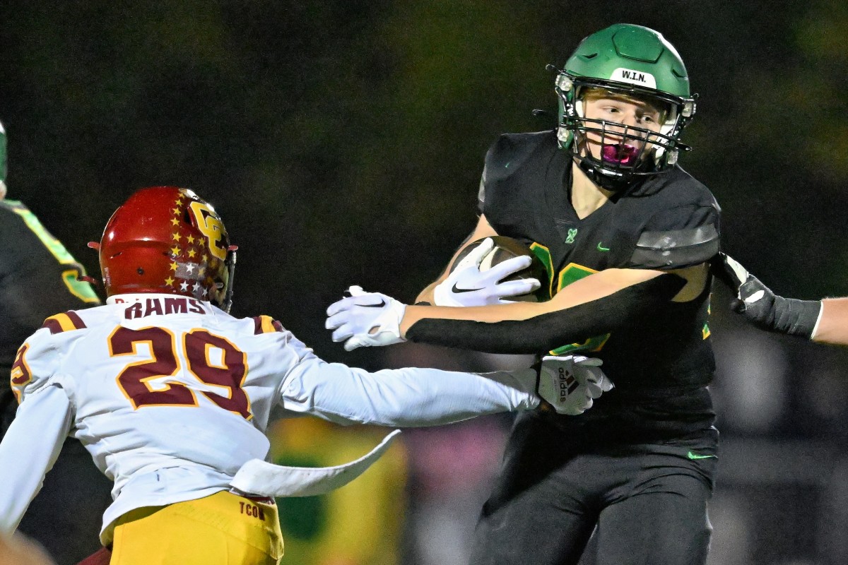 a Central Catholic West Linn 6A Oregon football semifinal November 17 2023 Leon Neuschwander 45